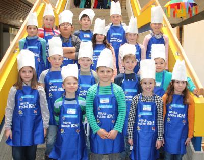 Albblickschule Simmersfeld lässt sich Projekttag schmecken