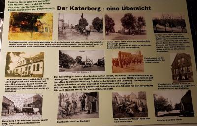 Beispiel Katerberg - so in etwa soll eine Tafel für die 875-Jahr-Feier aussehen.