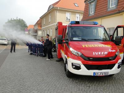 Neues Fahrzeug für die Freiwillige Feuerwehr Kyritz