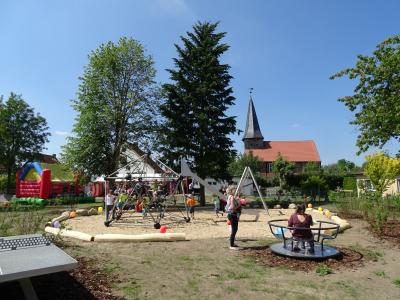 Spielplatz im Kyritzer Ortsteil Rehfeld eingeweiht