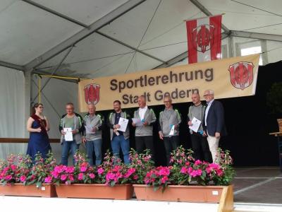 Foto zur Meldung: Stadt Gedern ehrt Leistungen unserer Wettkampfschützen