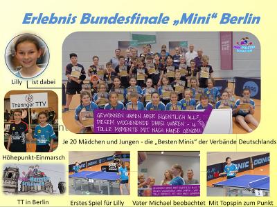Erlebnis Bundesfinale "Mini" Berlin