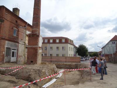 Bau der Stadtbibliothek im Klosterviertel beginnt