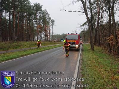 Foto vom Album: Einsatz 97/2019 | 1000m Dieselspur | L 40 OV Friedersdorf - Bindow
