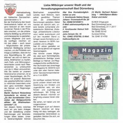 Heimatzeitung Stadt Bad Dürrenberg