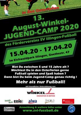 Foto zur Meldung: SVI | 13. August-Winkel-Jugend-Camp 2020