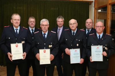 Erster Jahresrückblick der Neugegründeten Feuerwehr Prinzhöfte