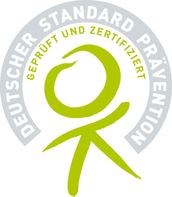 Logo Zentrale Prüfstelle Prävention
