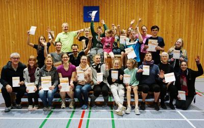 Sportabzeichen-Absolventen 2019 and Friends