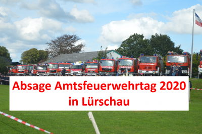 Bild der Meldung: Amtsfeuerwehrtag 2020 in Lürschau abgesagt