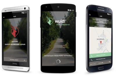 Foto zur Meldung: Neue App warnt Autofahrer vor Wildwechsel