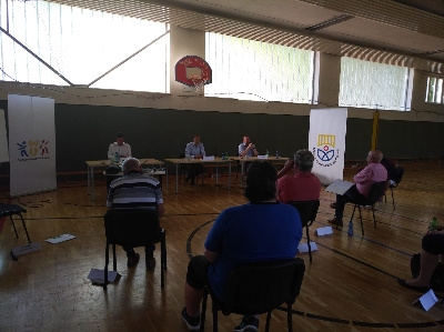Foto zur Meldung: Gesprächsrunde mit Landratskandidaten Landkreis Rostock