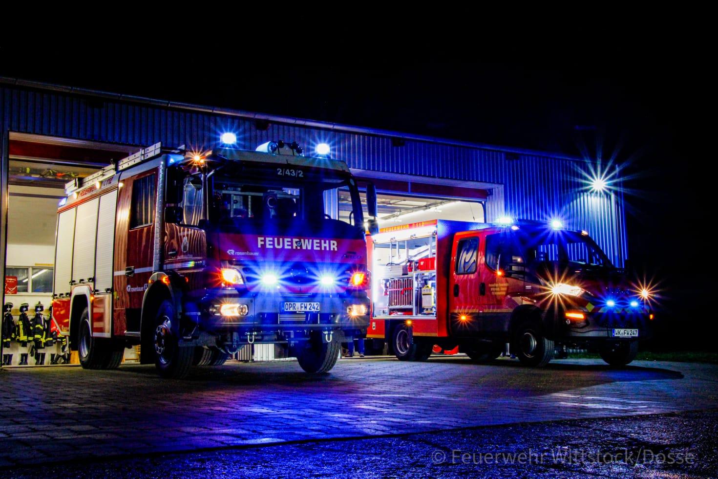 Freiwillige Feuerwehr Wittstock Dosse Zwei Neue Einsatzfahrzeuge F R