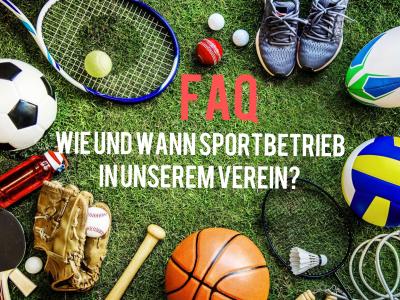 Vorschaubild der Meldung: FAQ - Wie und wann Sport in unserem Verein im Landkreis Rostock?