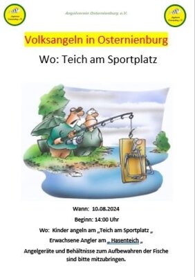 Volksangeln am 10.08.2024 (Bild vergrößern)