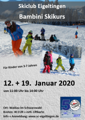 Anmeldung Bambini Skikurs (Bild vergrößern)