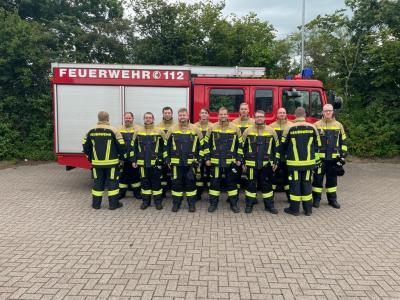Neue Einsatzschutzbekleidung Freiwillige Feuerwehr Eggebek