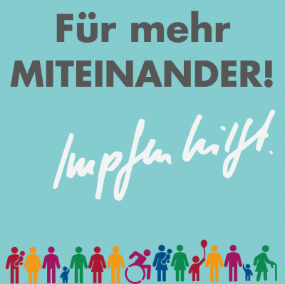 Foto zur Meldung: Soziokultur Sachsen unterstützt Impfaufruf (SH-NEWS 2021/068 vom 06.08.2021)