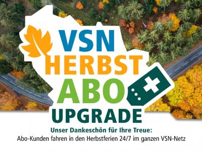 VSN-Herbst-Aktion als Dank an alle Abo-Kunden