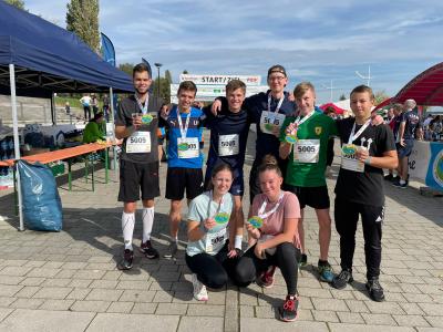 Goitzsche Marathon 2021 - Dritter Platz Firmen-Marathon-Staffel!