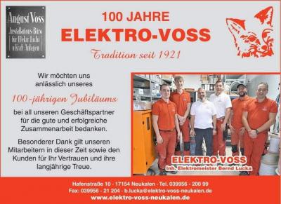 Foto zur Meldung: 100. Geburtstag Elektro Voss
