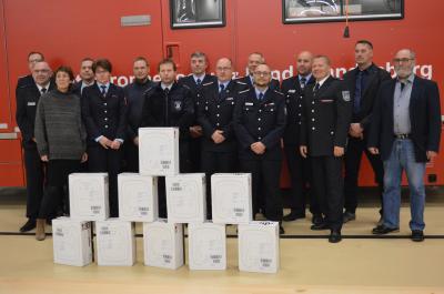 Foto zur Meldung: Neue Defibrillatoren für die „KATRETTER “ im Havelland