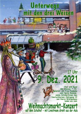 Unterwegs mit den drei Weisen - Weihnachtsmarktkonzert am 09.12.2021