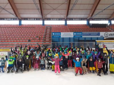 Eislaufen der Grundschule Krugzell