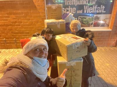 Foto zu Meldung: Weihnachtsspendenaktion im OT Stadt Hoym/Anhalt