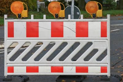 Foto zur Meldung: Straßensperrung in Radinkendorf