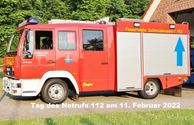Foto zur Meldung: Grüße von der Feuerwehr: Heute ist der Tag des Notrufs 112