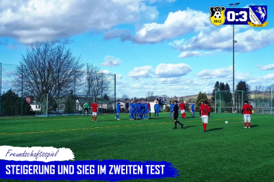 Foto zur Meldung: Testspiel: SpVgg Oberkotzau - FC Vorwärts 0:3