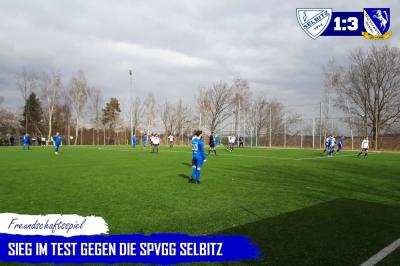 Foto zur Meldung: Testspiel: SpVgg Selbitz - FC Vorwärts 1:3