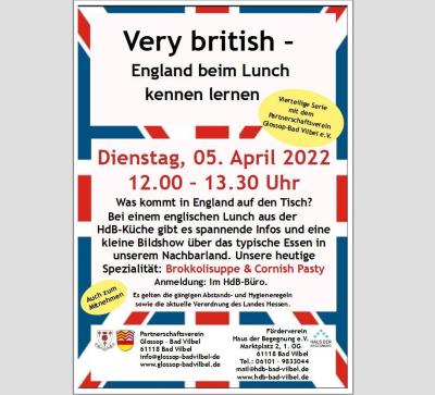Foto zur Meldung: very british - England beim Lunch kennen lernen