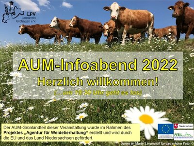 Foto zur Meldung: Online AUM-Infoabend des LPV Göttingen: Präsentation jetzt online!