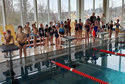 Foto zur Meldung: Schwimmen Kreismeisterschaften der Jg.16-13 in Zittau