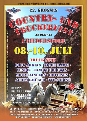 22. Country- und Truckerfest Friedersdorf