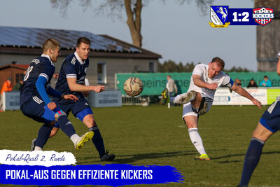 Foto zur Meldung: Pokal-Quali R2: FC Vorwärts - Kickers Selb 1:2
