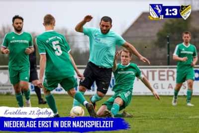 Foto zur Meldung: 23. Spieltag KK: FC Vorwärts II - FC Marktleuthen 1:3