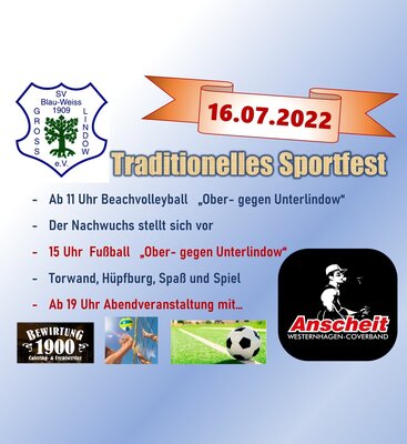 Foto zur Meldung: Traditionelles Sportfest 2022