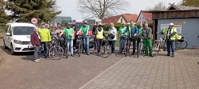 Bundesweiter Aktionstag Fahrrad im Verkehrsgarten Völpke