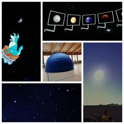 Foto zur Meldung: Berichte der Klasse 2a zum Besuch des Planetariums