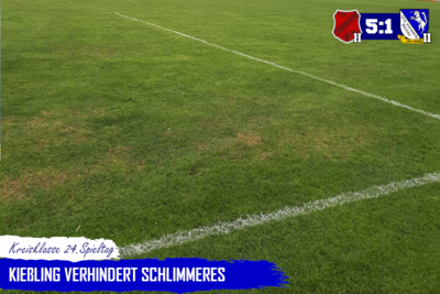 Foto zur Meldung: 24.Spieltag KK: TSV Thiersheim II - FC Vorwärts II 5:1