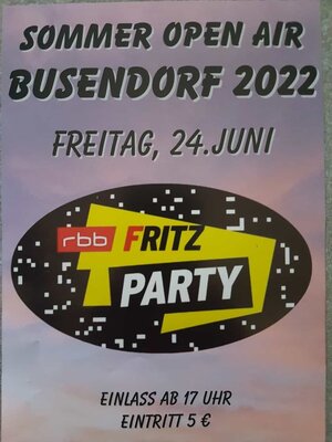 Foto zur Meldung: rbb Fritz Party - Sommer Open Air