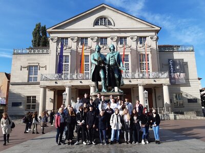 Foto zur Meldung: Studienfahrt nach Weimar – Ein Reisebericht von SchülerInnen der FKS-Realschule plus Simmern