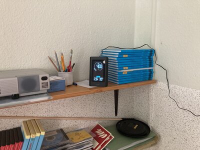 Foto zur Meldung: Schulen Dank LFI M-V mit CO2-Ampeln ausgestattet