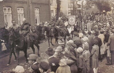 Festumzug 1927 anlässlich der 700-Jahr-Feier zur Schlacht bei Bornhöved 1227