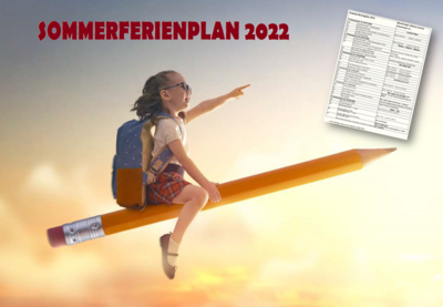 Sommerferienplan 2022