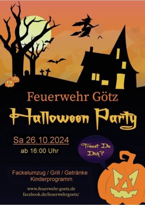 Halloweenfest - 26. Oktober 2024