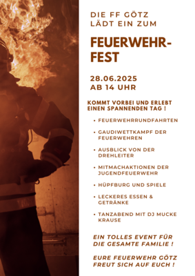 Feuerwehrfest - 28. Juni 2025